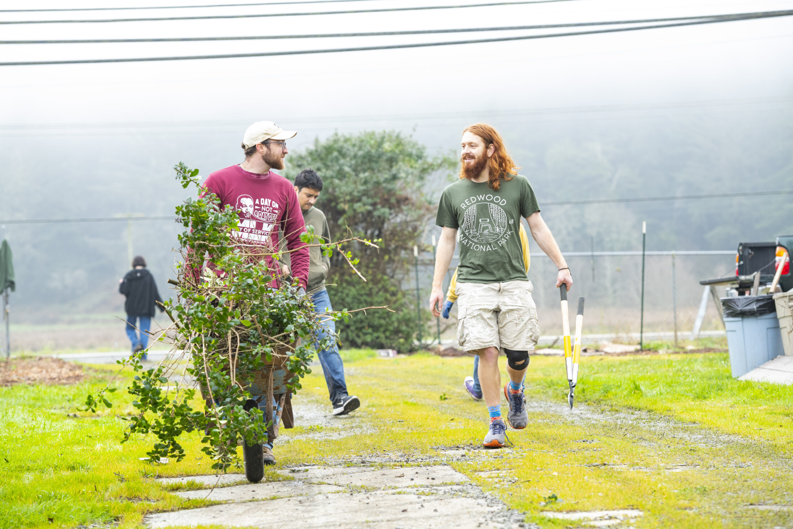 Stewardship Work Day in Partnership with the Humboldt Trails Council