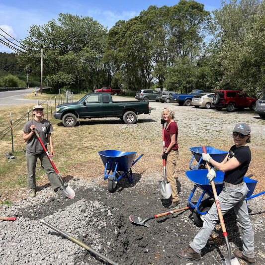 Stewardship Work Day in Partnership with the Humboldt Trails Council