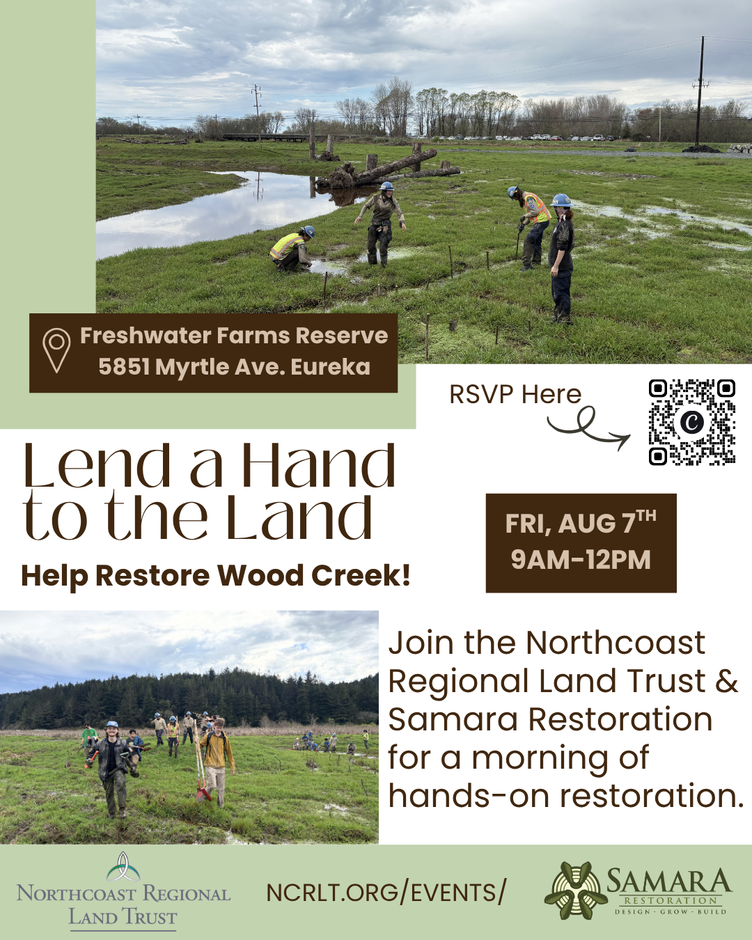Lend a Hand to the Land: Wood Creek Work Day with Samara Restoration